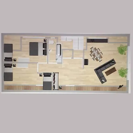 Ausgestattet Netflix Wifi Veltins Arena Apartmán Gladbeck