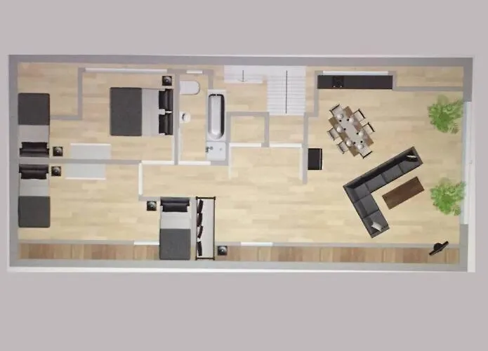 Ausgestattet Netflix Wifi Veltins Arena Appartement Gladbeck